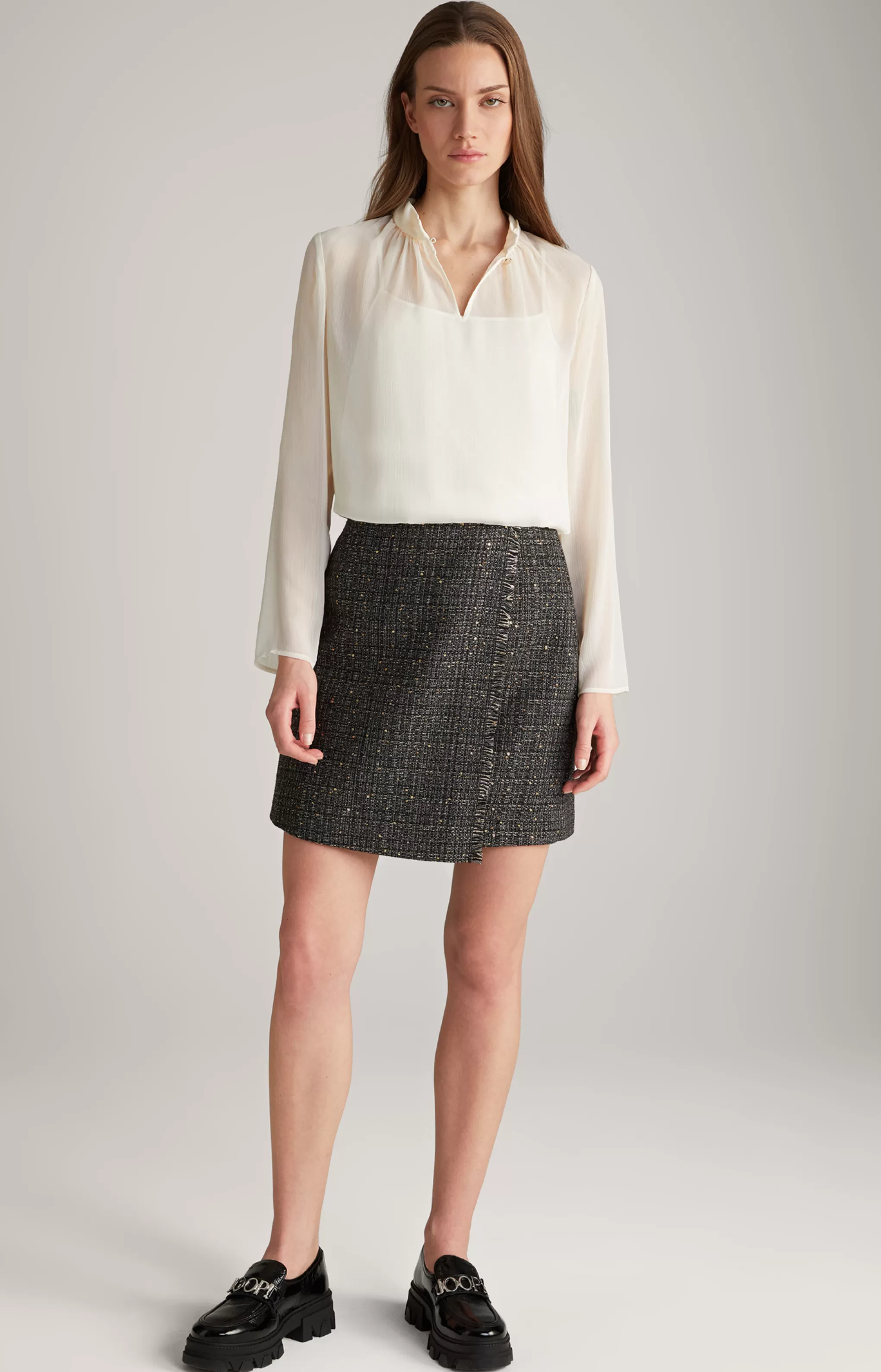 Blouses | Clothing*JOOP Blouses | Clothing Chiffon Blouse in Cream