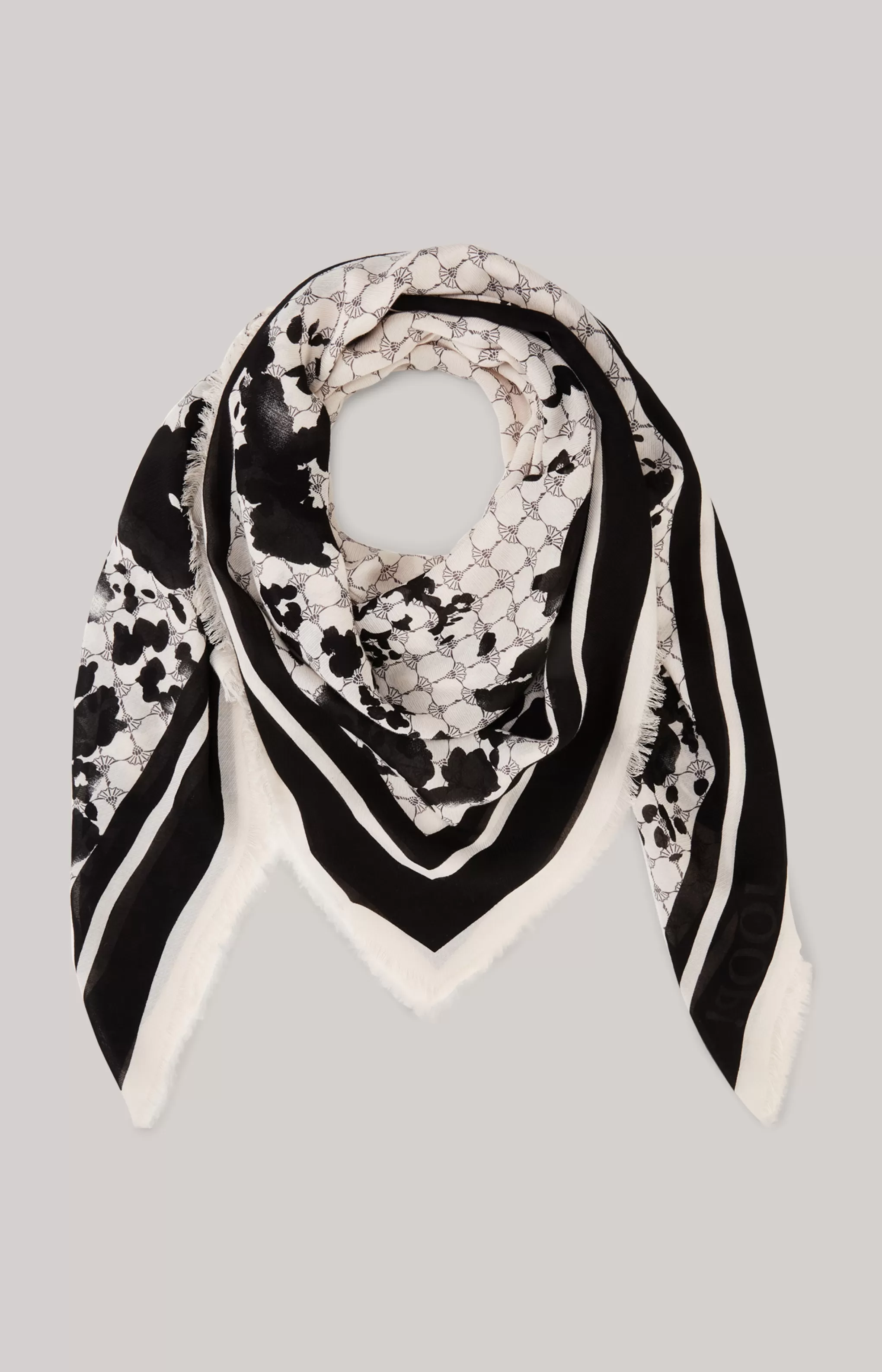 Scarves & Hats*JOOP Scarves & Hats Cornflower Scarf in /Ecru