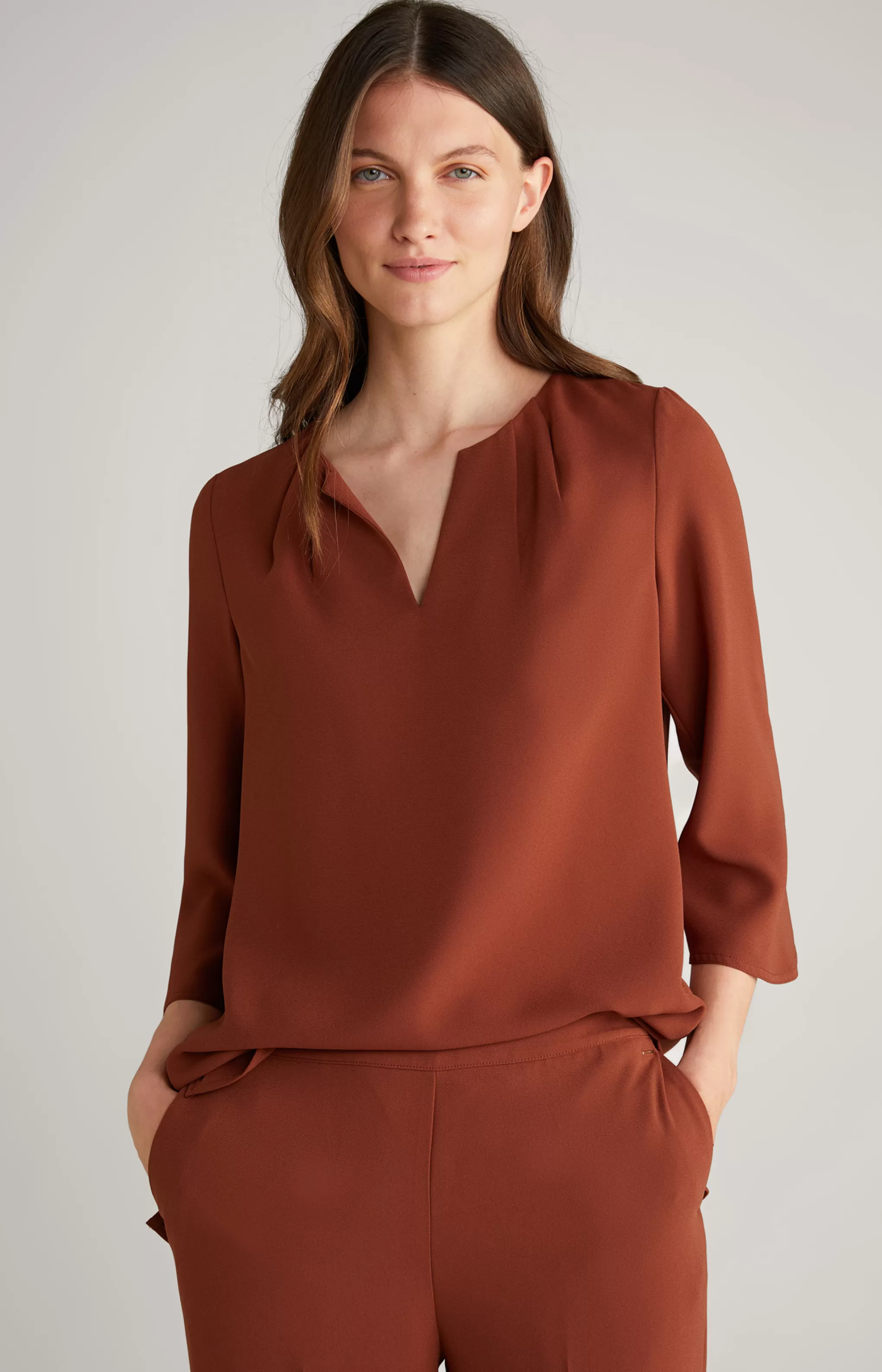 Blouses | Clothing*JOOP Blouses | Clothing Crêpe Blouse in