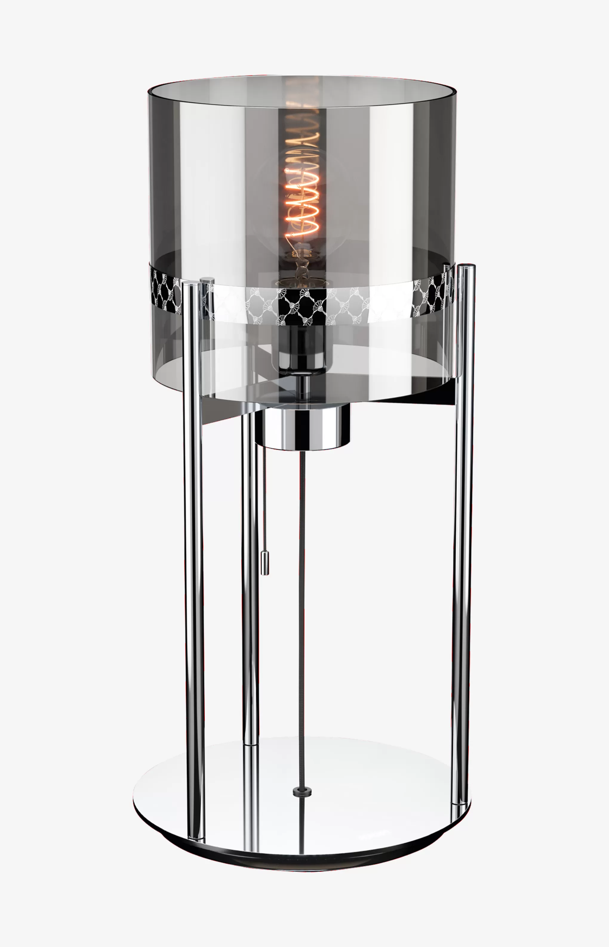 Lamps | Home Accessories | Discover Everything*JOOP Lamps | Home Accessories | Discover Everything ! ROUND LIGHTS CHROME table lamp, fumé glass/chrome