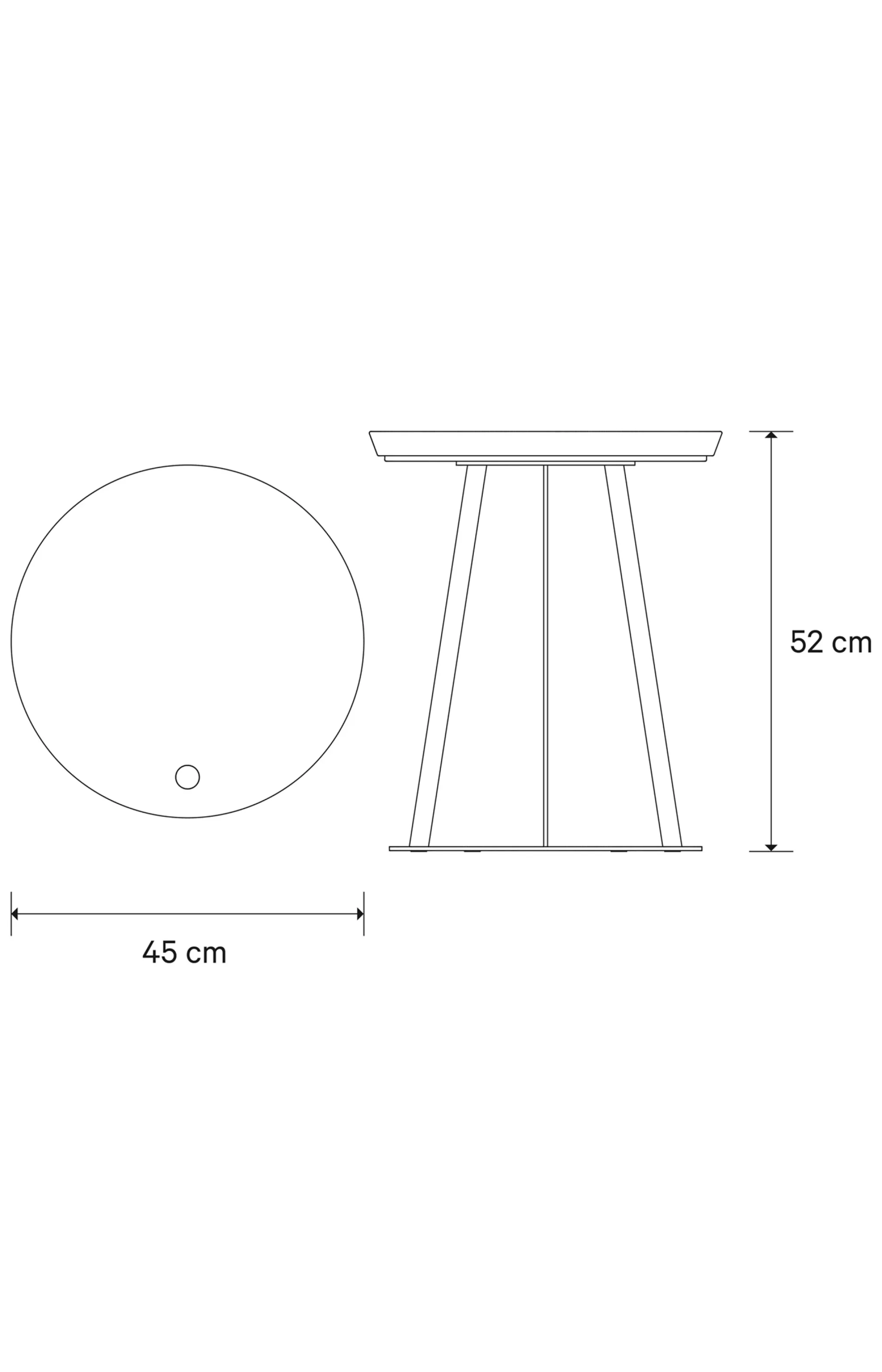 Small Furniture | Discover Everything*JOOP Small Furniture | Discover Everything ! ROUND side table with smoked oak plate, 45 x 52 cm in