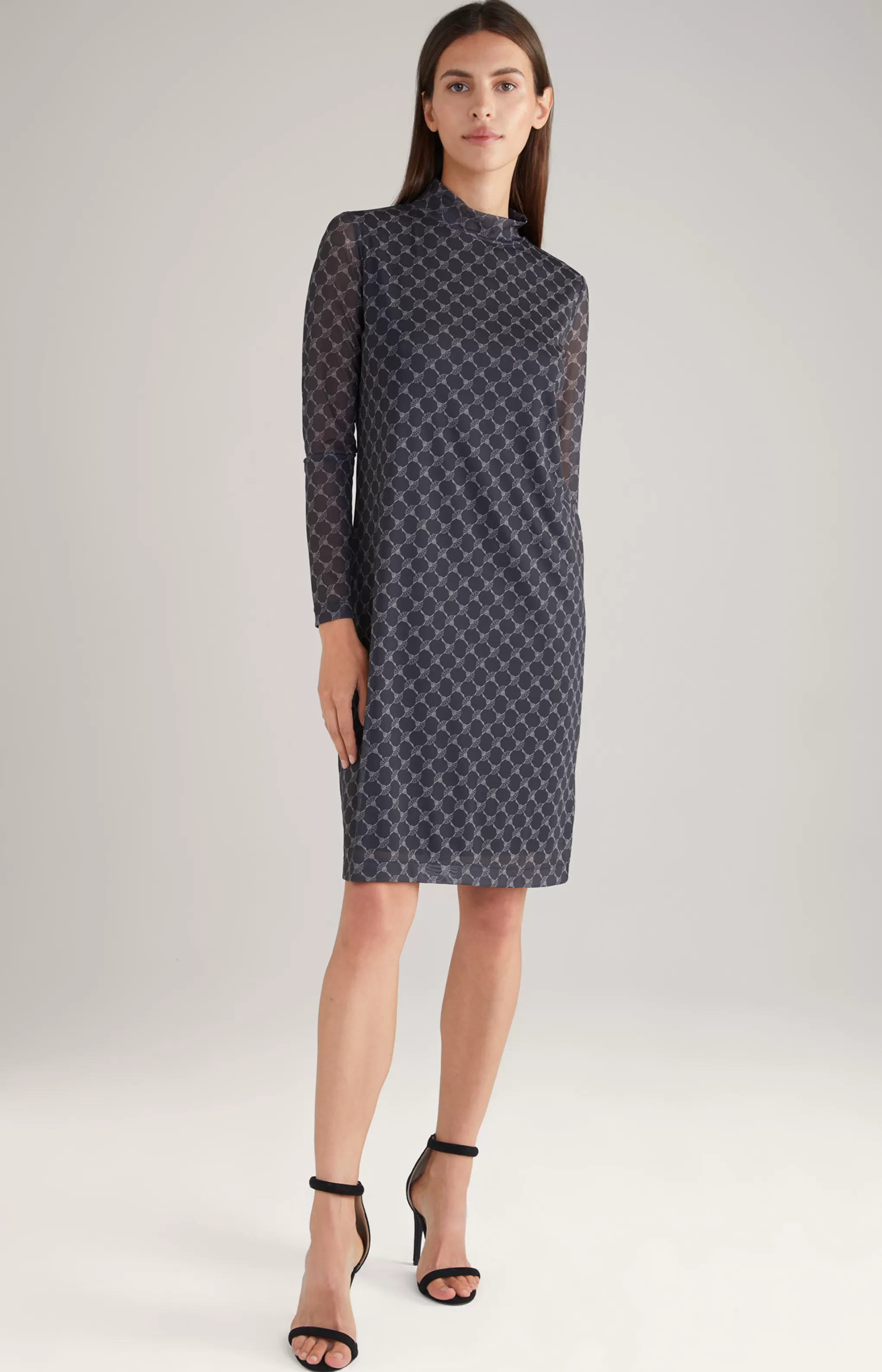 Dresses & Skirts | Shirts & Sweats | Clothing*JOOP Dresses & Skirts | Shirts & Sweats | Clothing Mesh Dress in a Grey Pattern