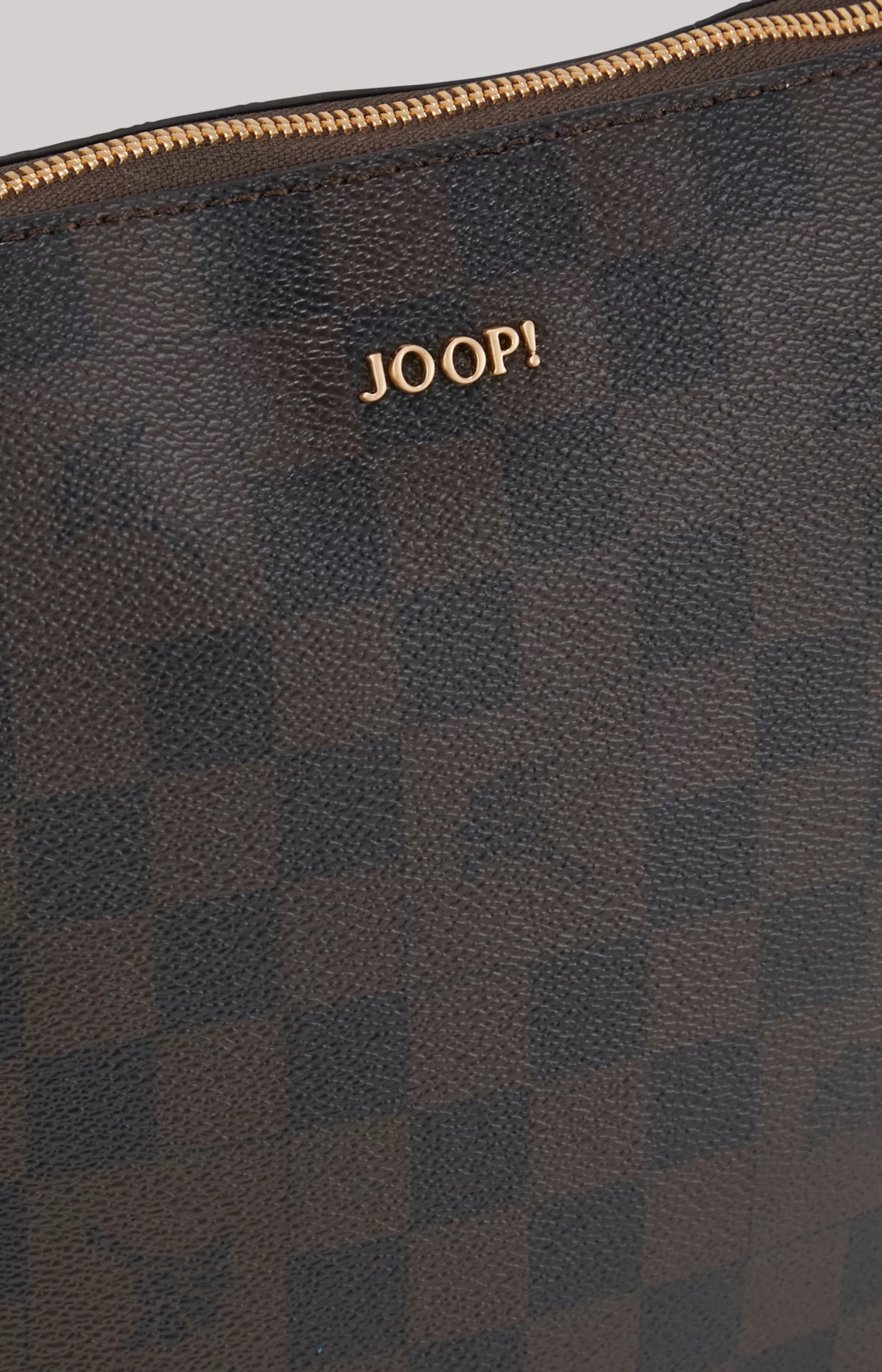 Bags*JOOP Bags Piazza Diletta Jasmina Shoulder Bag in Dark Brown and Purple